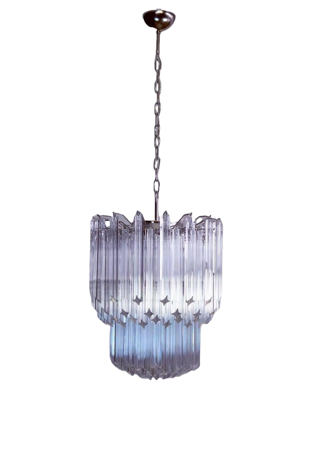 Venini Style Art Quadriedri Chandelier | morylighting