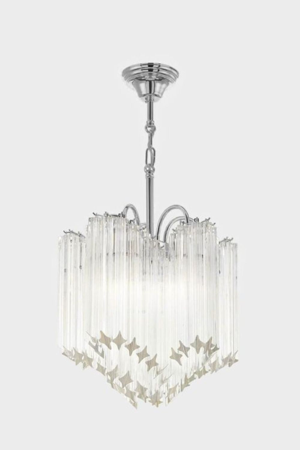 Quadriedri Crystal Art Chandelier - view 6 | morylighting