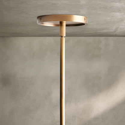 Theron Glass Round Chandelier 30'' 52''