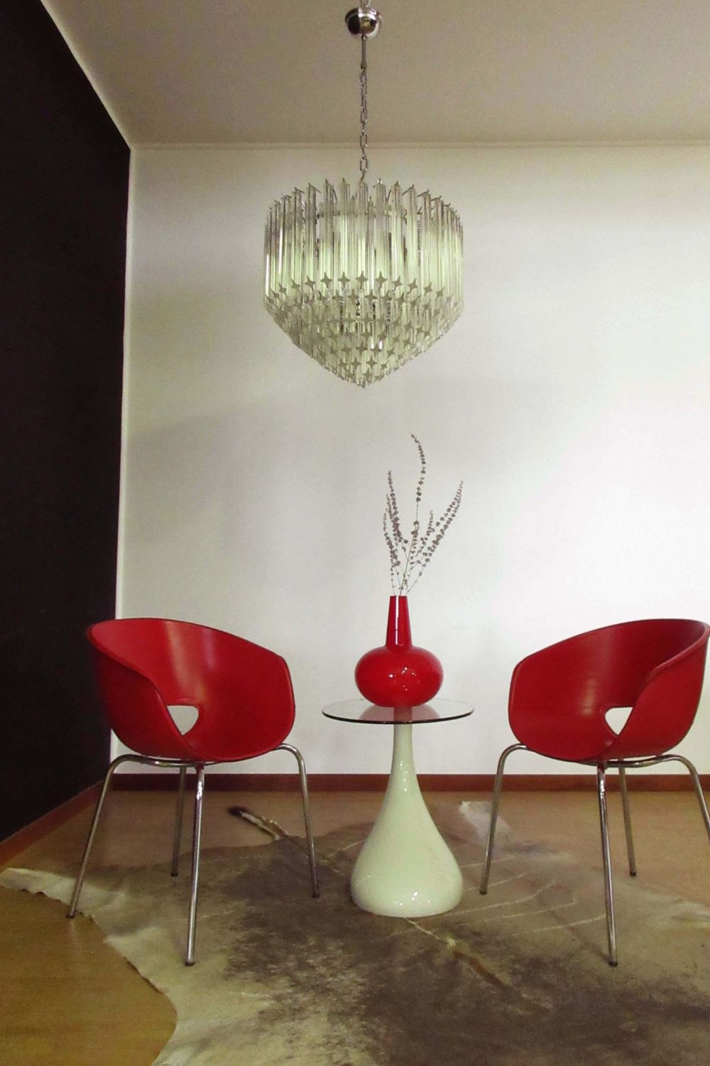 Contemporary Art Quadriedri Prism Chandelier - view 3 | morylighting