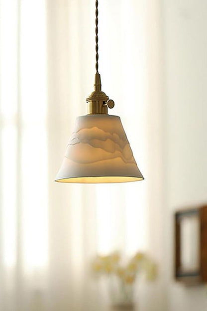Mountains Shadow Ceramic Pendant Lamp - morylighting