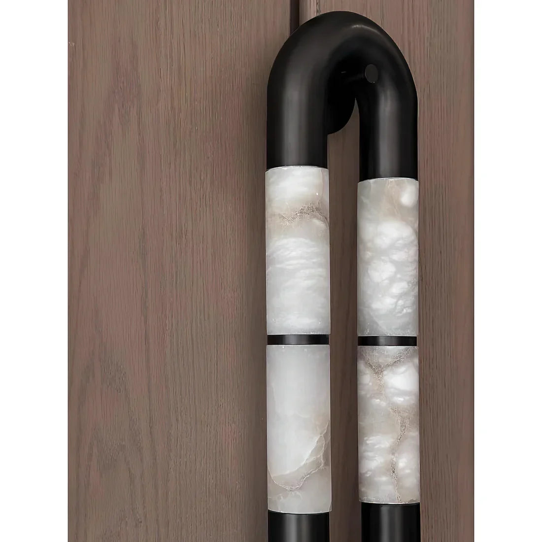 Alabaster Tube Wall Sconce