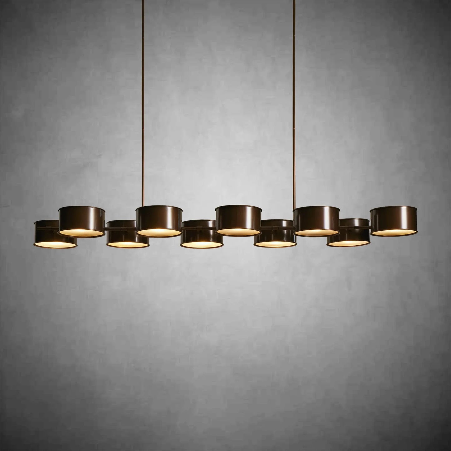 Daphne Metal Linear Chandelier 62''72''