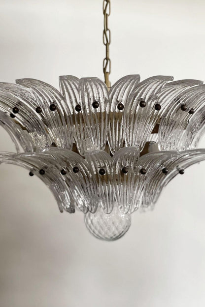 Original Art Palmette Crystal Chandelier - view 13 | morylighting