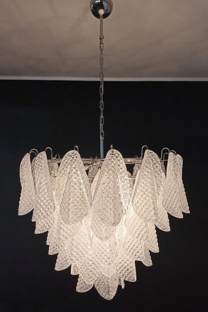 Rondini Transparent Art Glass Chandelier - view 7 | morylighting