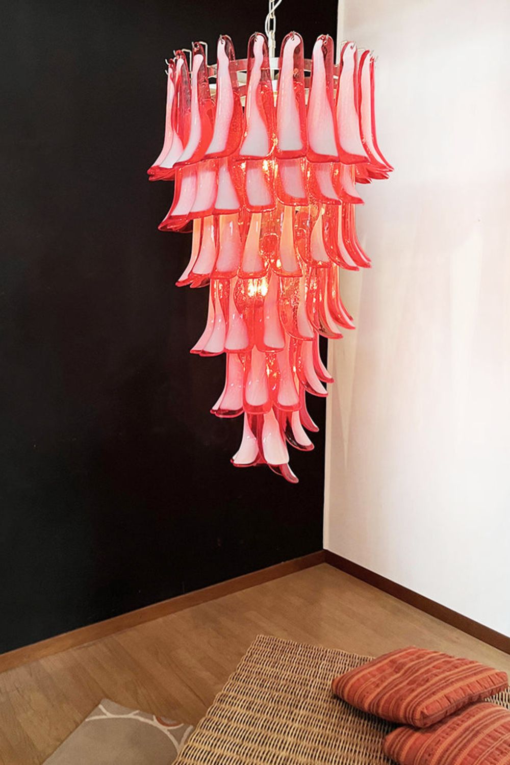 Vintage Italian Art Spiral Chandelier - view 5 | morylighting