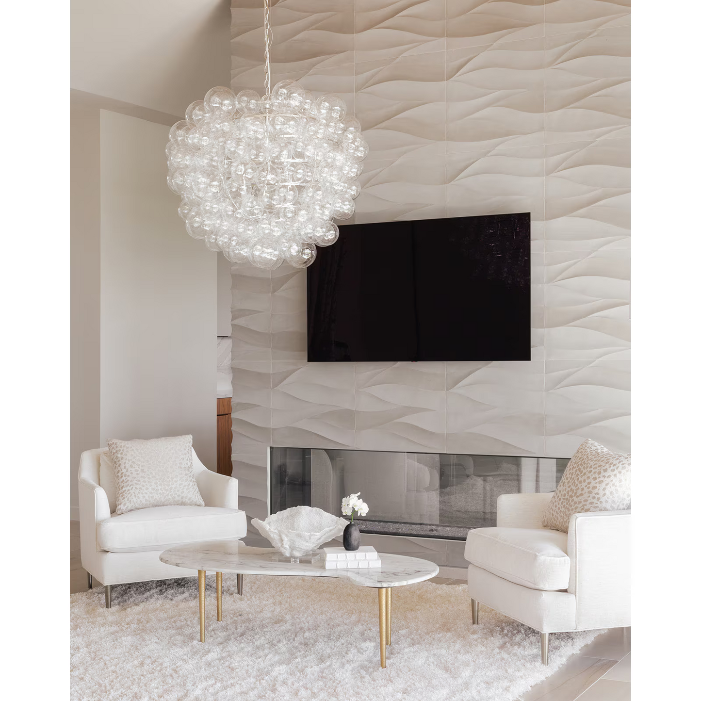 Luxelle Glass Chandelier