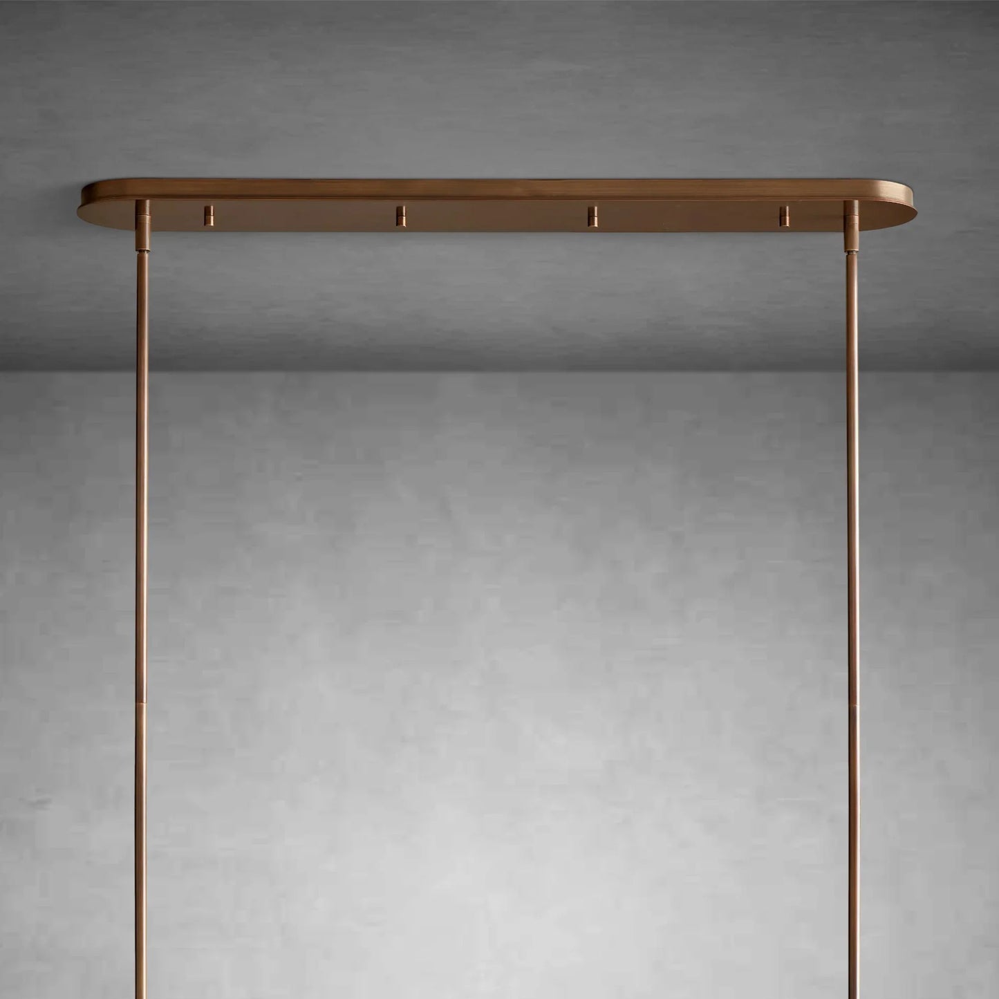 Daphne Metal Linear Chandelier 62''72''