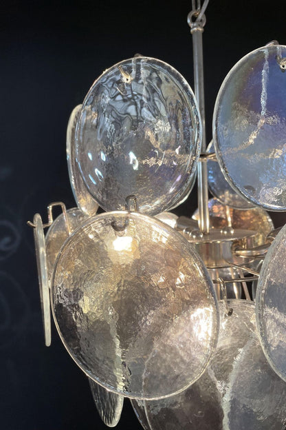 Iridescent Mid-Century Modern Art Chandelier - view 15 | morylighting
