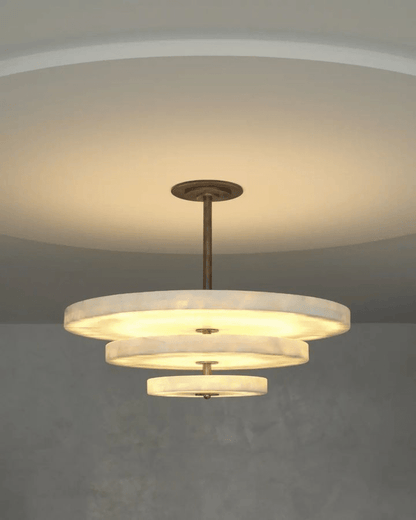 Ice Queen Alabaster Chandelier