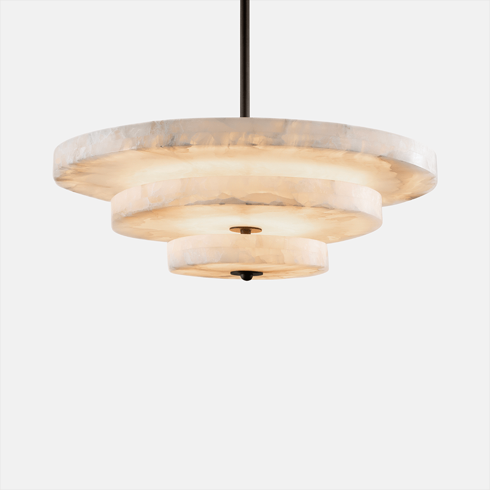 Ice Queen Alabaster Chandelier