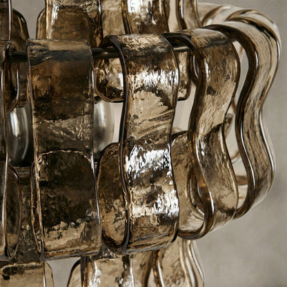 Morylighting Veridian Artisan Glass Sconce - Background Shot