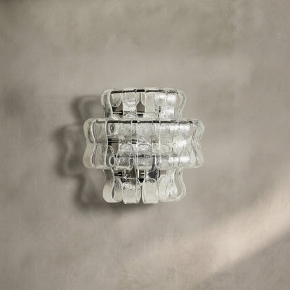 Morylighting Veridian Artisan Glass Sconce - Background Shot