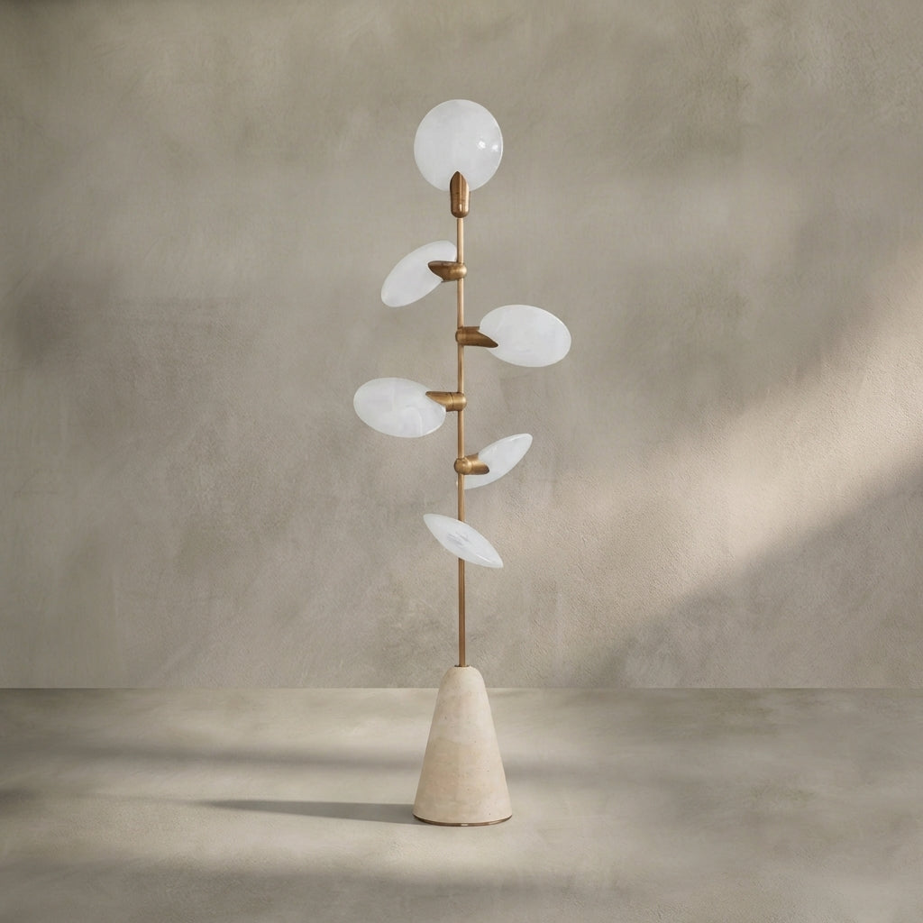 Morylighting Aura Petal Floor Lamp - Background Shot