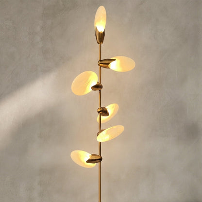 Morylighting Aura Petal Floor Lamp - Background Shot