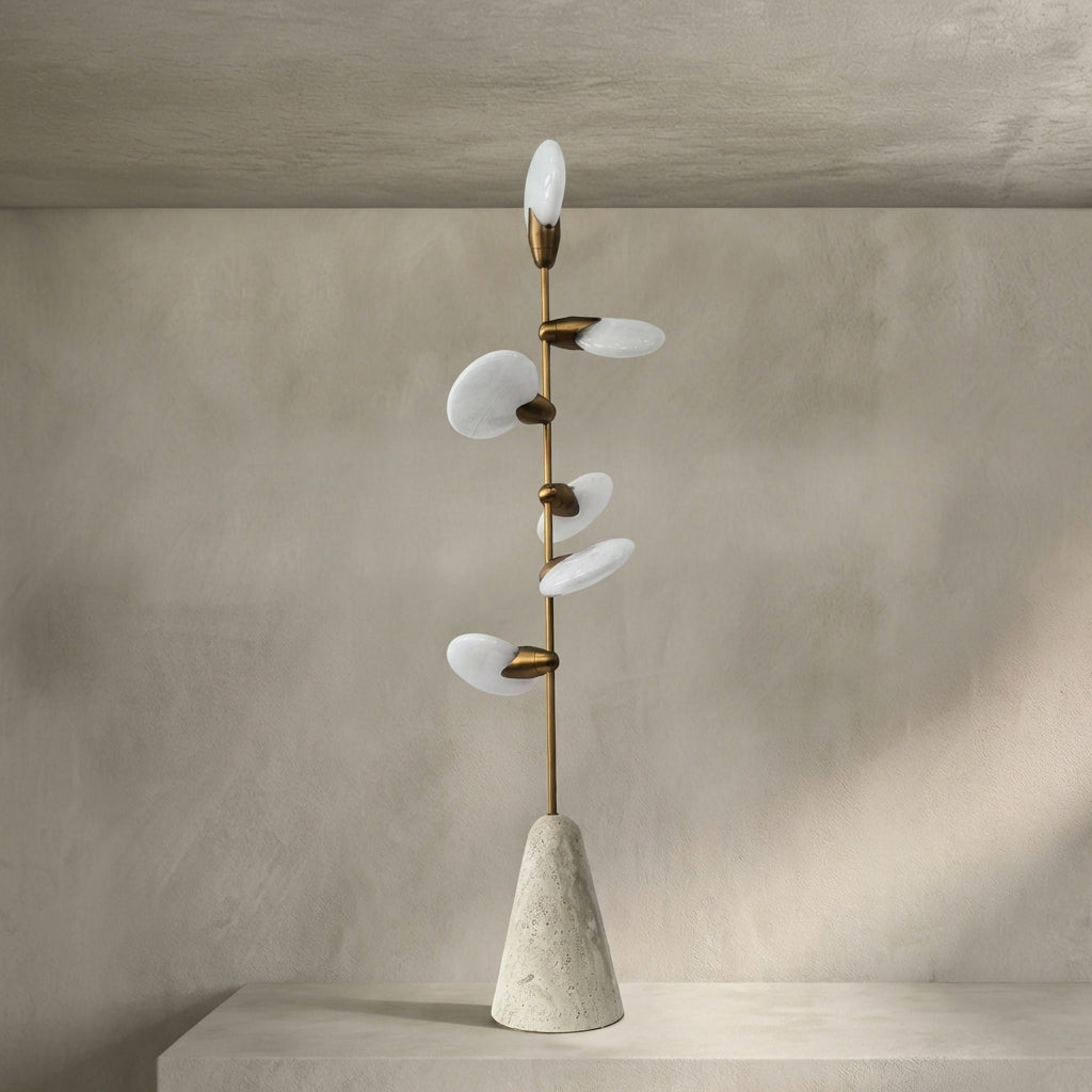 Morylighting Aura Petal Floor Lamp - Background Shot