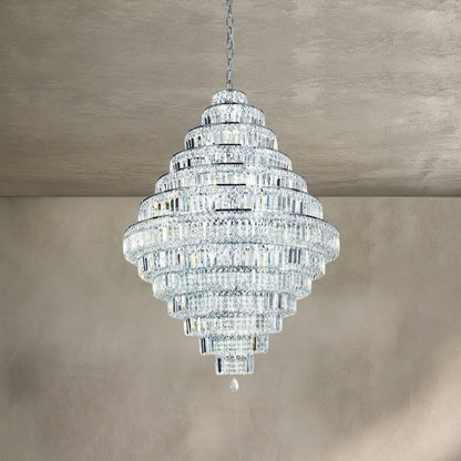 Morylighting Grand Lumina K9 Crystal Round Chandelier - Background Shot