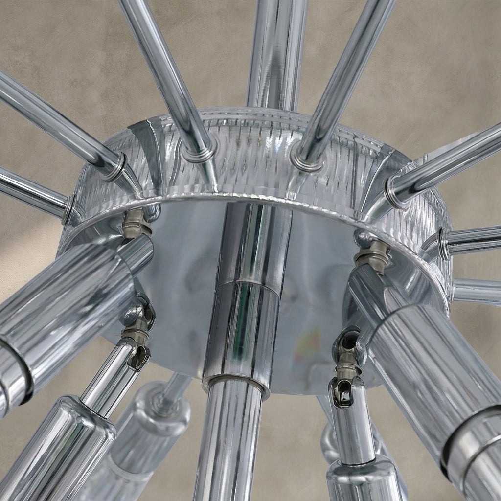 Morylighting Grand Lumina Extra Large Round Crystal Chandelier - Background Shot