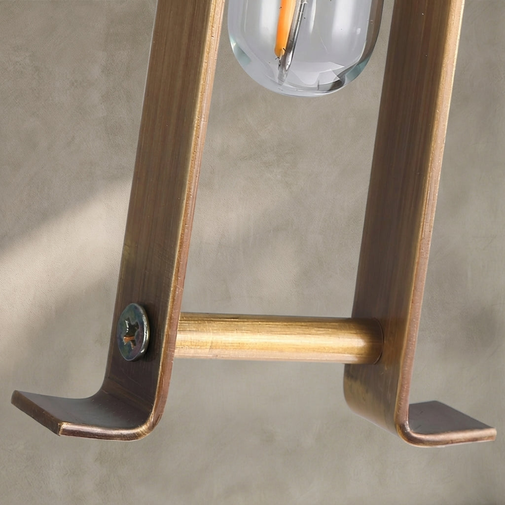 Morylighting Veridian Alabaster Flute Wall Sconce - Background Shot