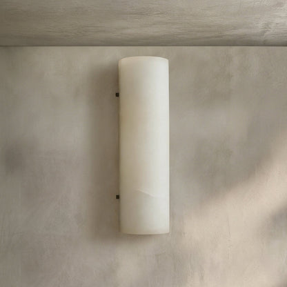 Morylighting Luminous Alabaster Stone Sconce - Background Shot
