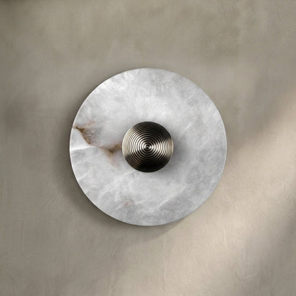 Morylighting Median Alabaster Wall Sconce - Background Shot