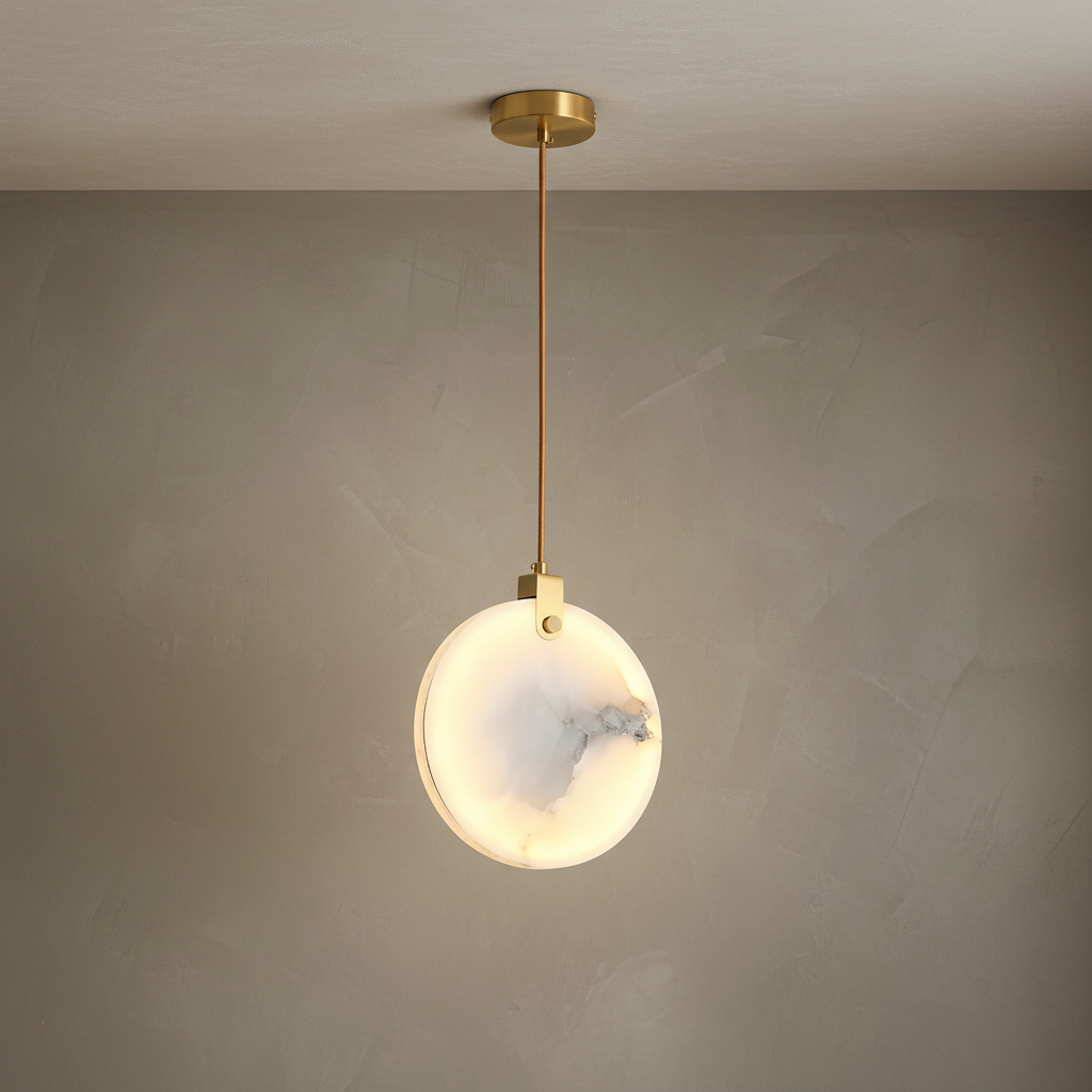 Morylighting Aura Marble Multi-Light Pendant Chandelier - Background Shot