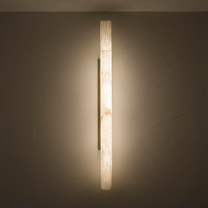 Morylighting Alabaster Linear Wall Sconce - Background Shot