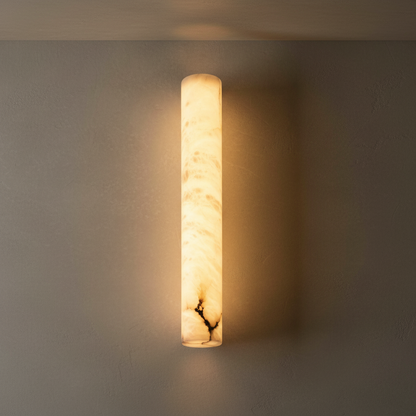 Morylighting Alabaster Linear Wall Sconce - Background Shot