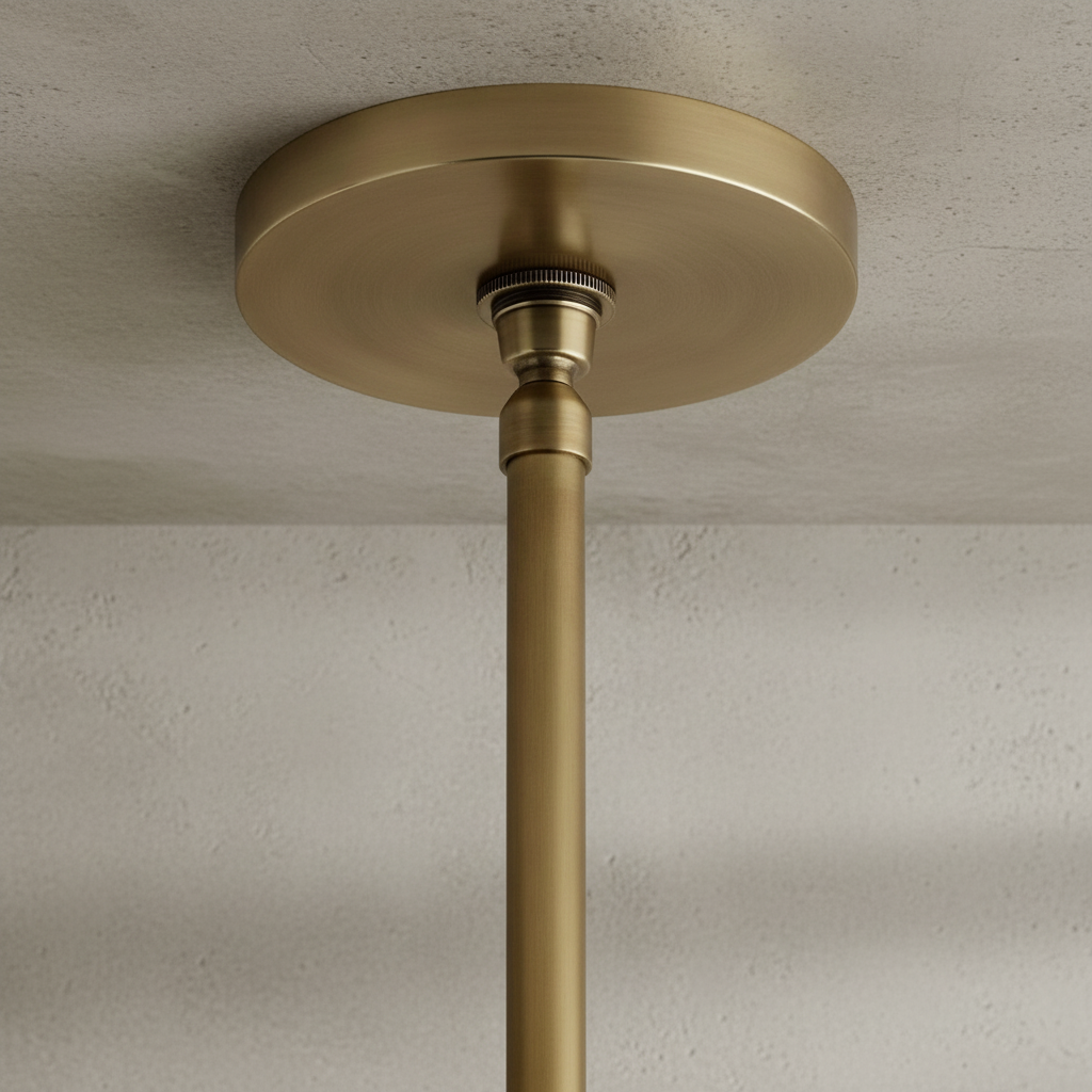 Morylighting Alabaster Cylinder Pendant - Background Shot