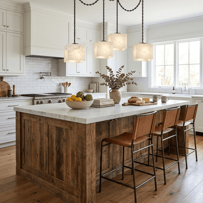 Cascade Chain Cube Chandelier