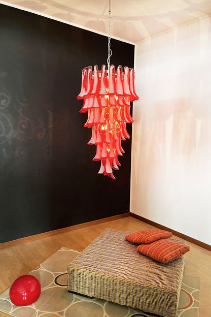 Vintage Italian Art Spiral Chandelier - view 2 | morylighting