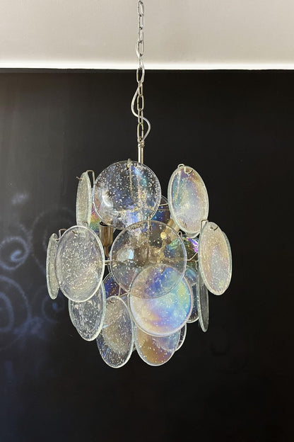Iridescent Mid-Century Modern Art Chandelier - view 12 | morylighting