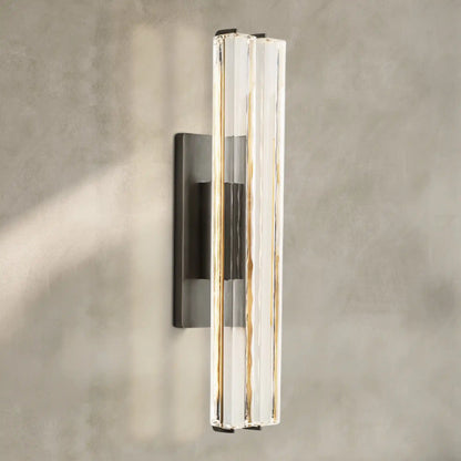 Auburn Crystal Double Wall Sconce