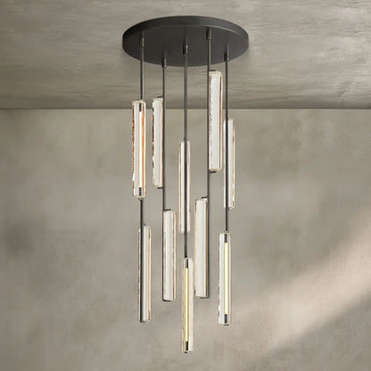 Auburn Crystal Round Chandelier 24‘’ 40‘’ 56‘’