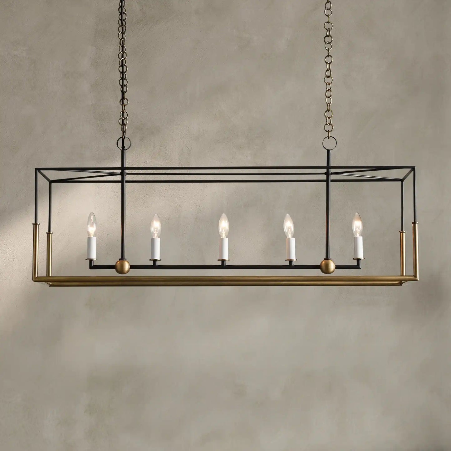 Holt 5/6 Lights Linear Chandelier
