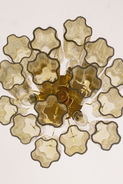 Italian Smoked Art Glass Pendant Light - view 8 | morylighting