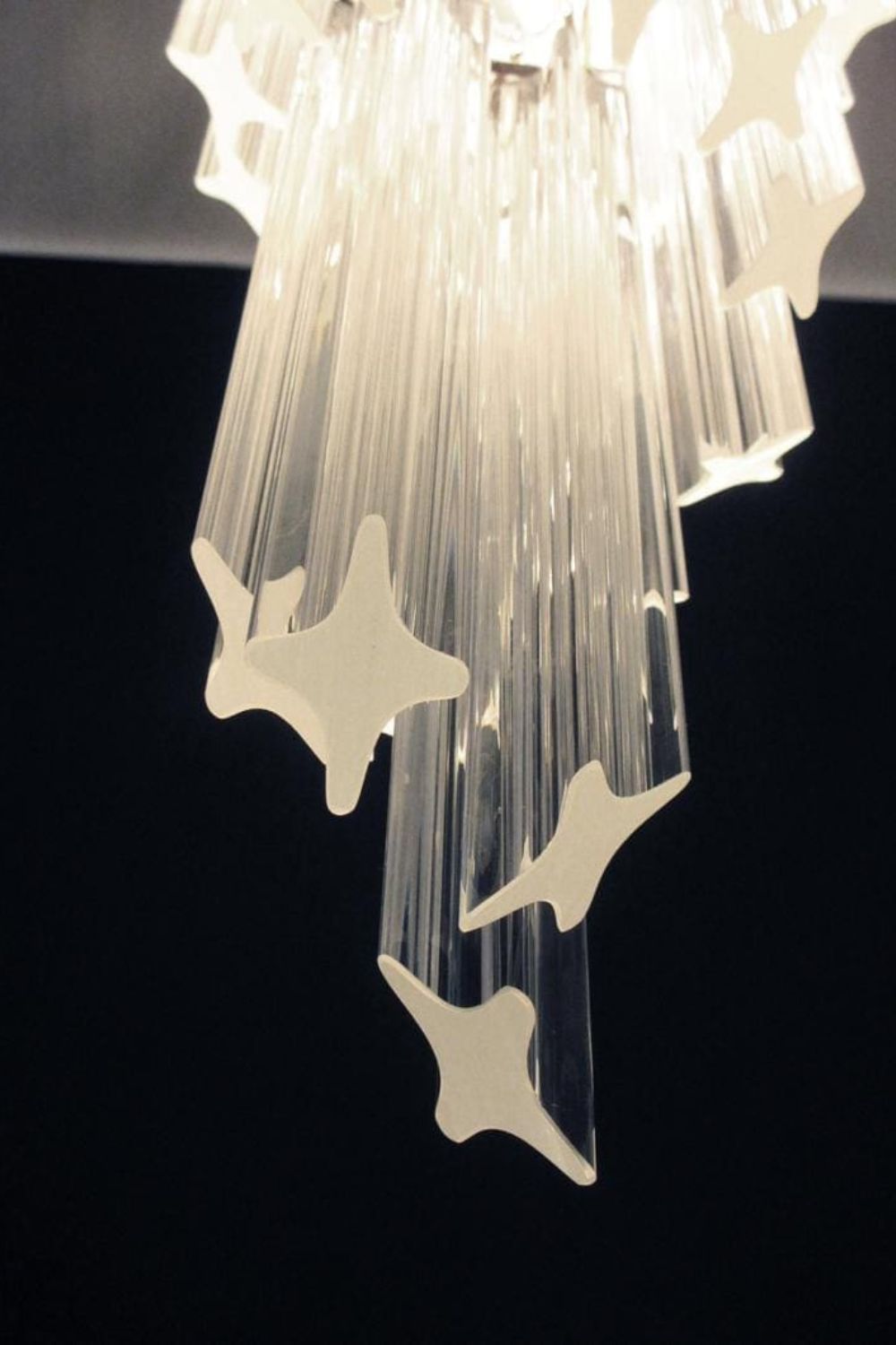 Venini Art Spiral Crystal Chandelier - view 13 | morylighting