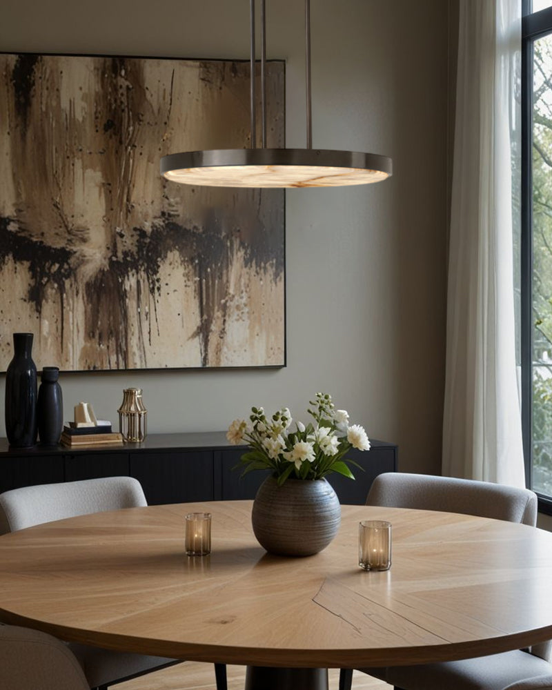 Unique Lustre Solid Marble Dome Ceiling Anvers Pendant Light Fixtures for Living room
