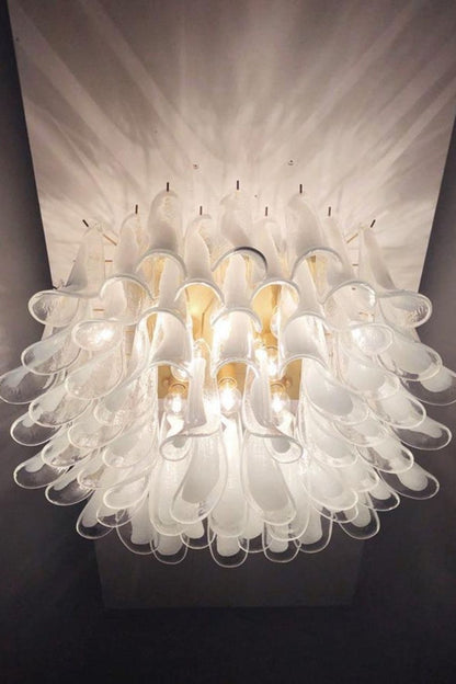 Vintage Art Handcrafted Petal Ceiling Lamp - view 3 | morylighting