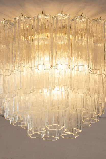 Clear Art Glass Tronchi Ceiling Light - view 5 | morylighting