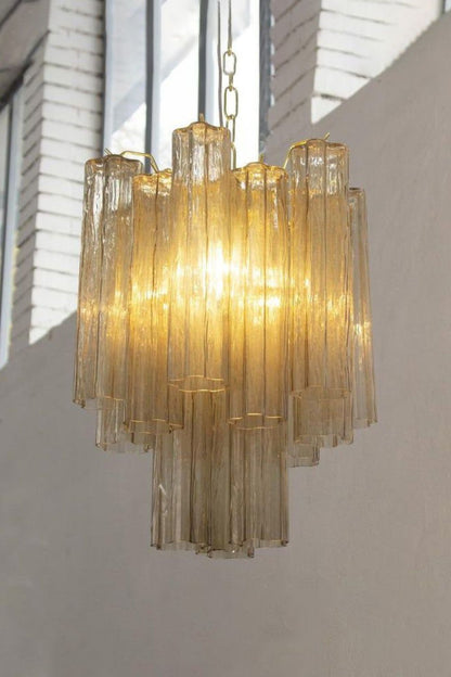 Italian glass suspension lamp - view 3 | morylighting