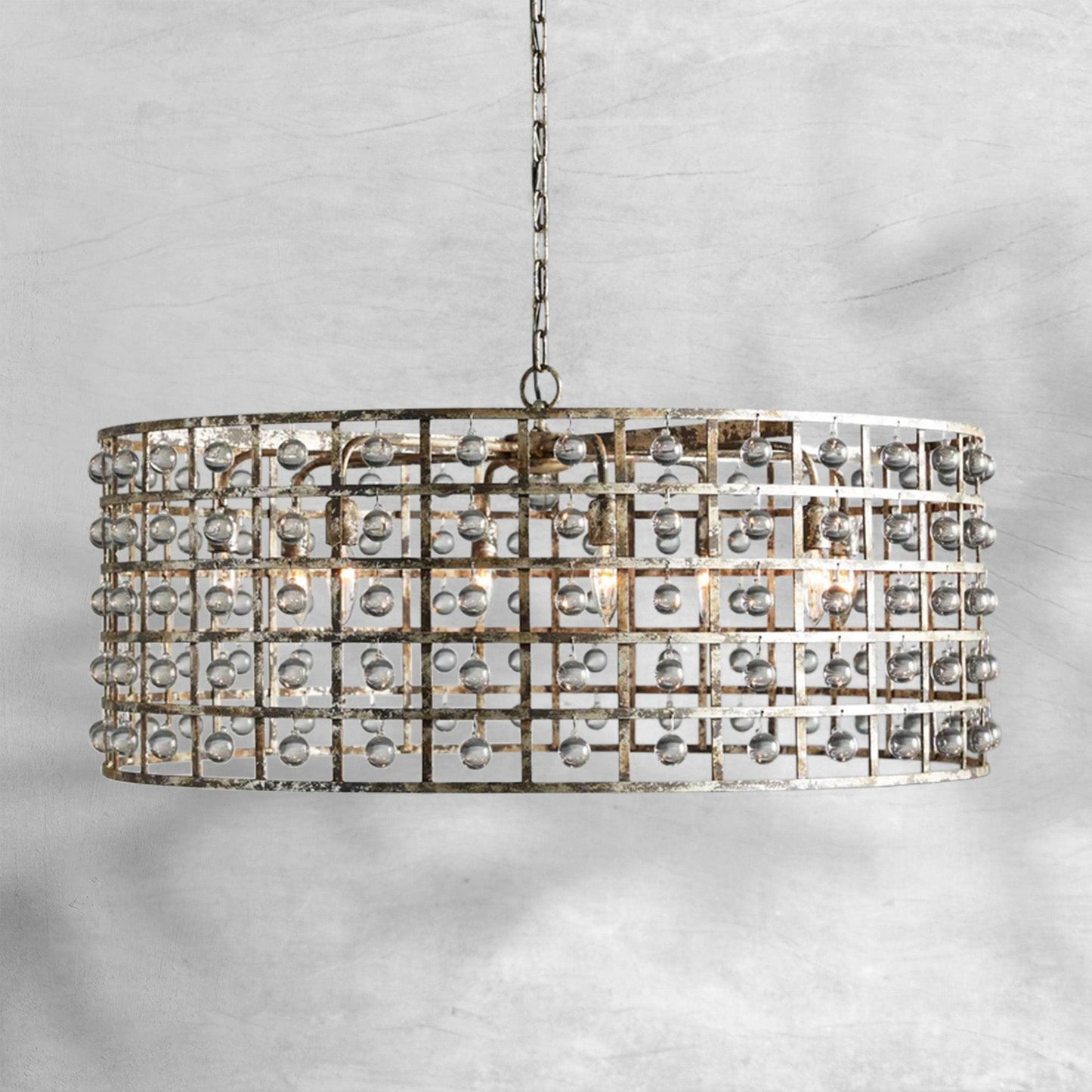La Cage Round Chandelier 6/8/12 Light