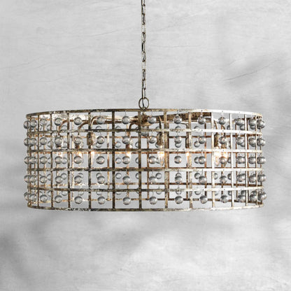La Cage Round Chandelier 6/8/12 Light