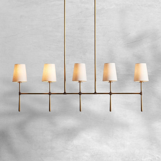Rhodes Linear Chandelier 5/6 Light