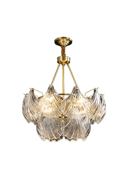 Scallop Shaped Chandelier Light - morylighting