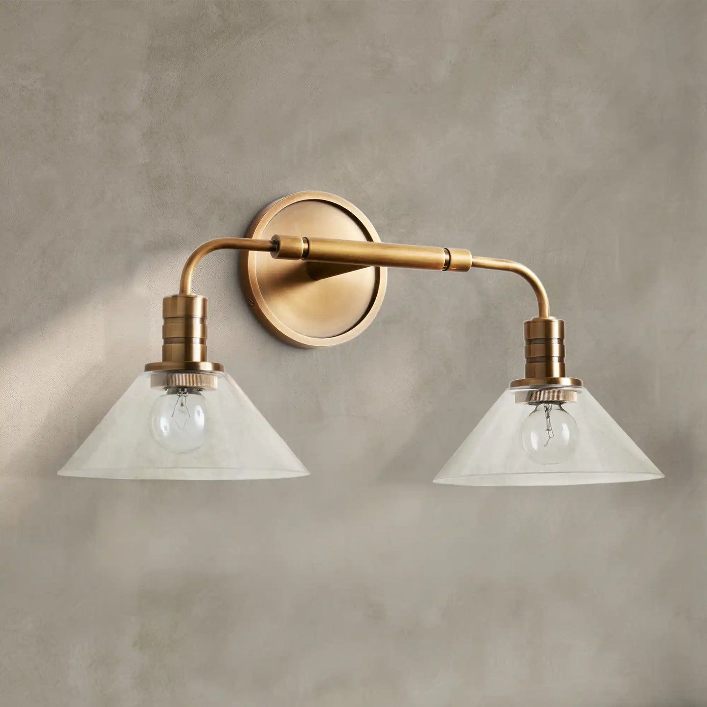 Theron Double Wall Sconce for Bedroom Hallway