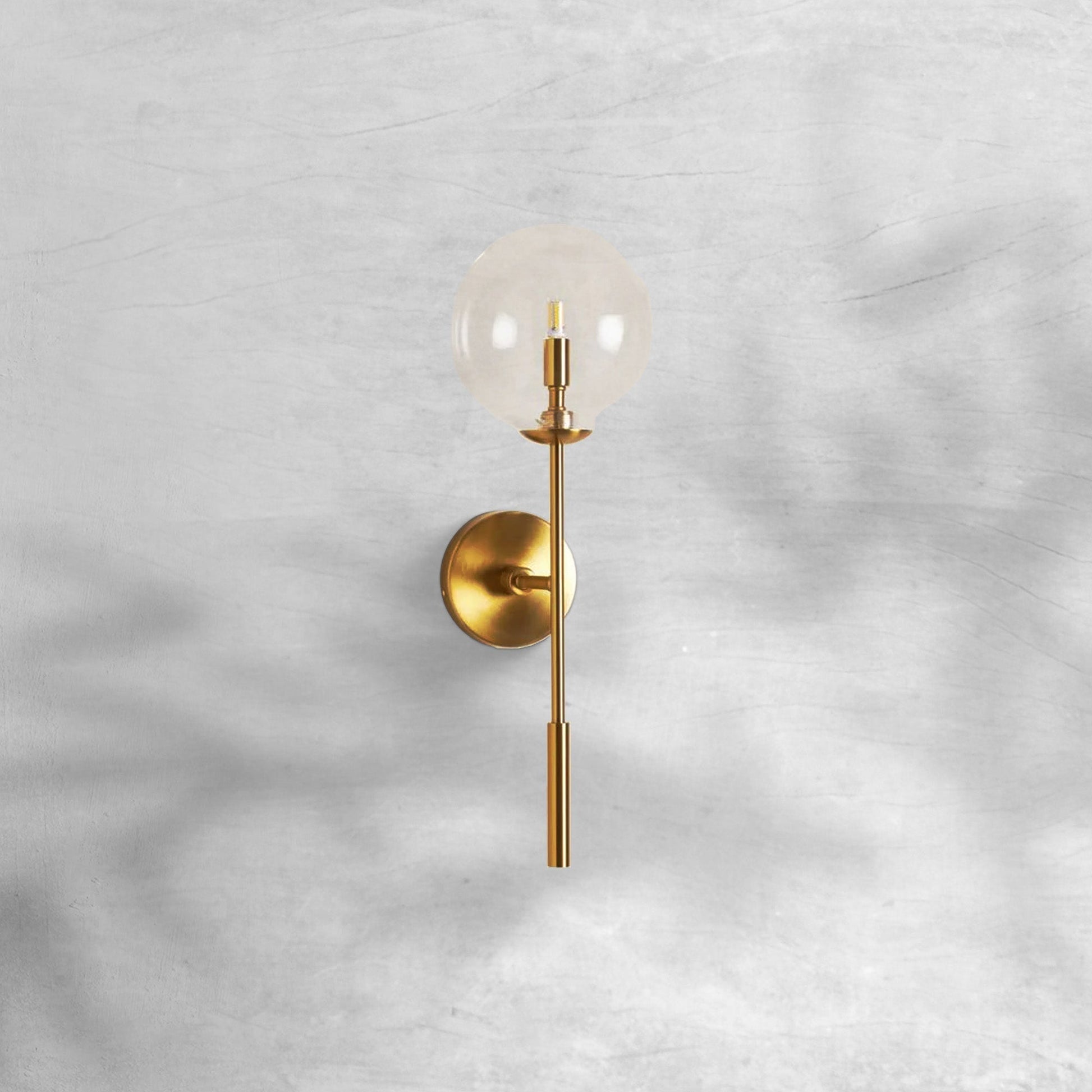 Apollo Glass Ball Wall Sconce | Morylighting (1)