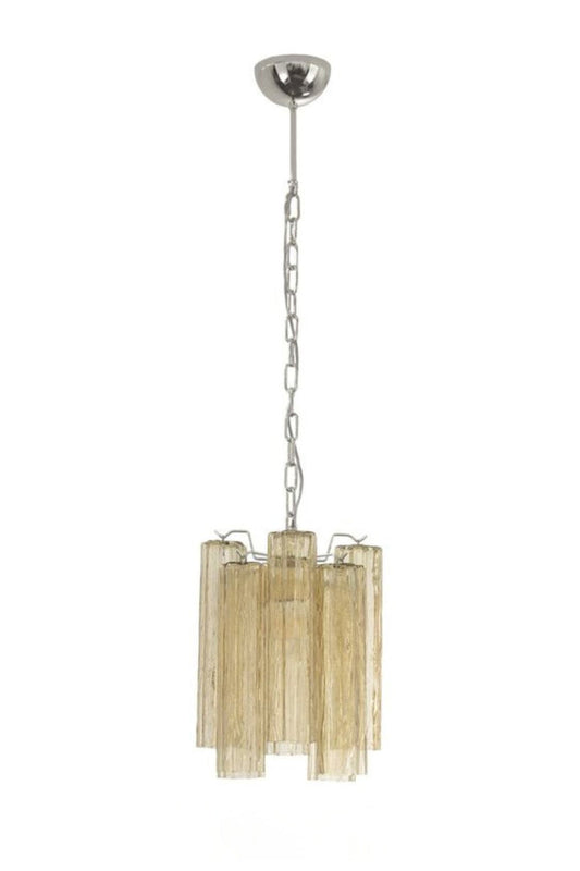 Italian Amber Art Tronchi Glass Pendant Light | morylighting