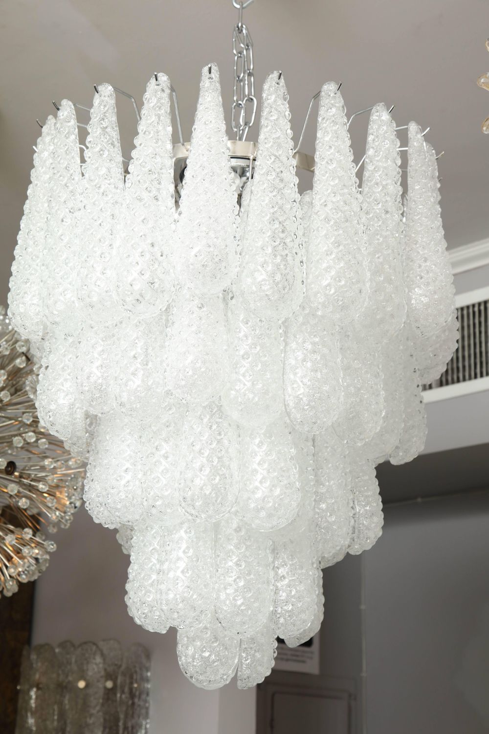 Murano Honeycomb Glass Chandelier - morylighting