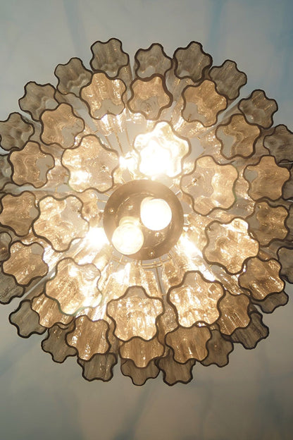 Smoked three-tier Art chandelier - view 11 | morylighting